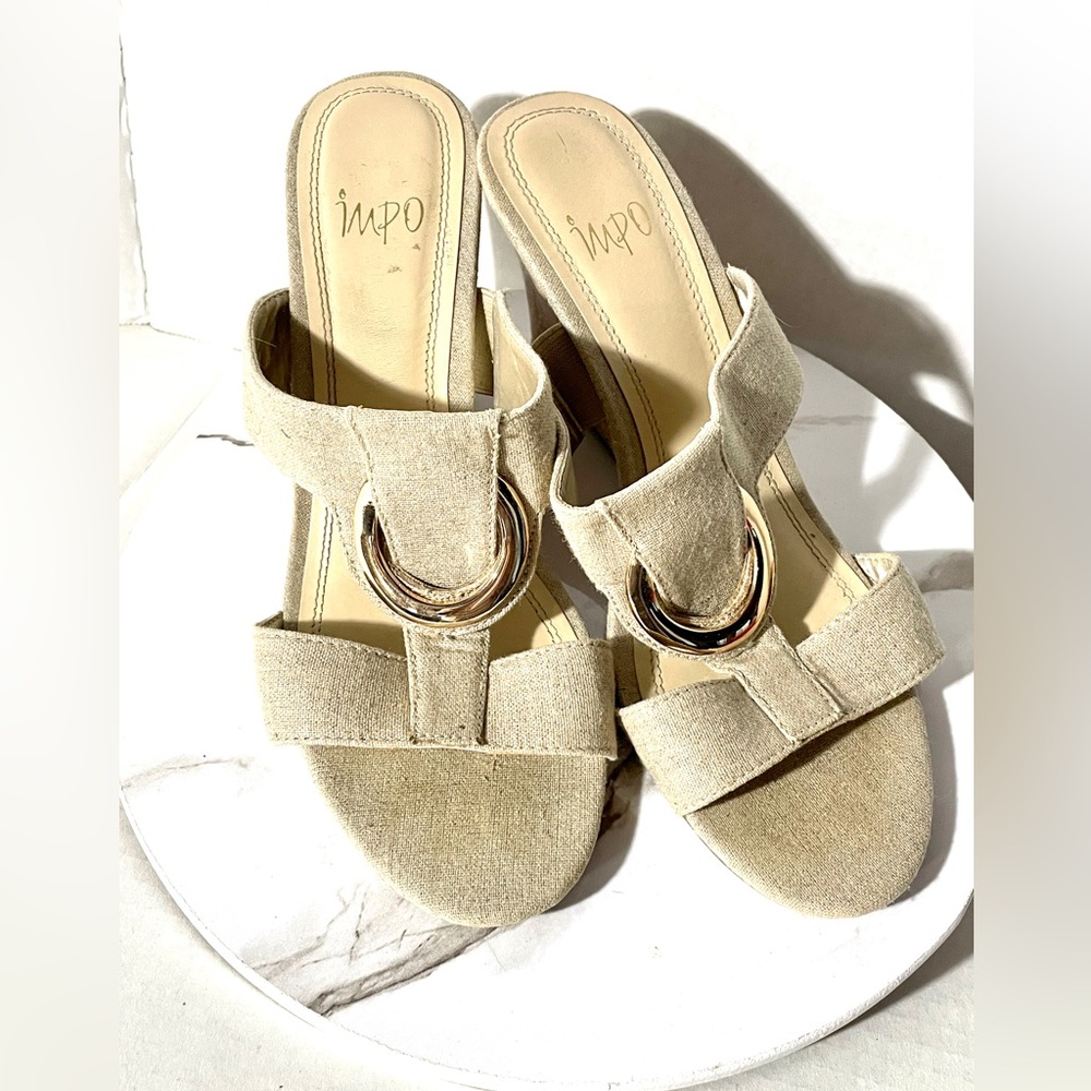IMPO Linen shoes. Sz 8. Used but great condition